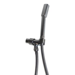 Solid Brass Handheld Shower System (Chrome Finish with a 4 ft hose)