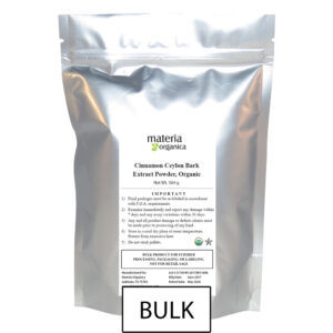 Ceylon Cinnamon Bark Extract Powder, Organic Item #CIN30027 (1.1 lb / 500 g) bulk (Copy)