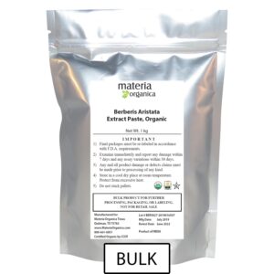 Berberis Aristata Extract Paste, Organic, Item #BER31020 (2.2 lb / 1 kg), bulk