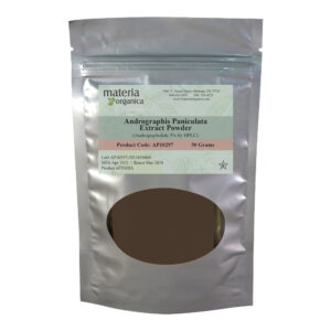 Andrographis Paniculata Extract Powder, Andrographolide 5% by HPLC, Item #AP40009 (50 grams / 1.76 oz)