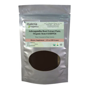 Ashwagandha Root Extract Paste, Organic Item #ASH31014 (50 g)